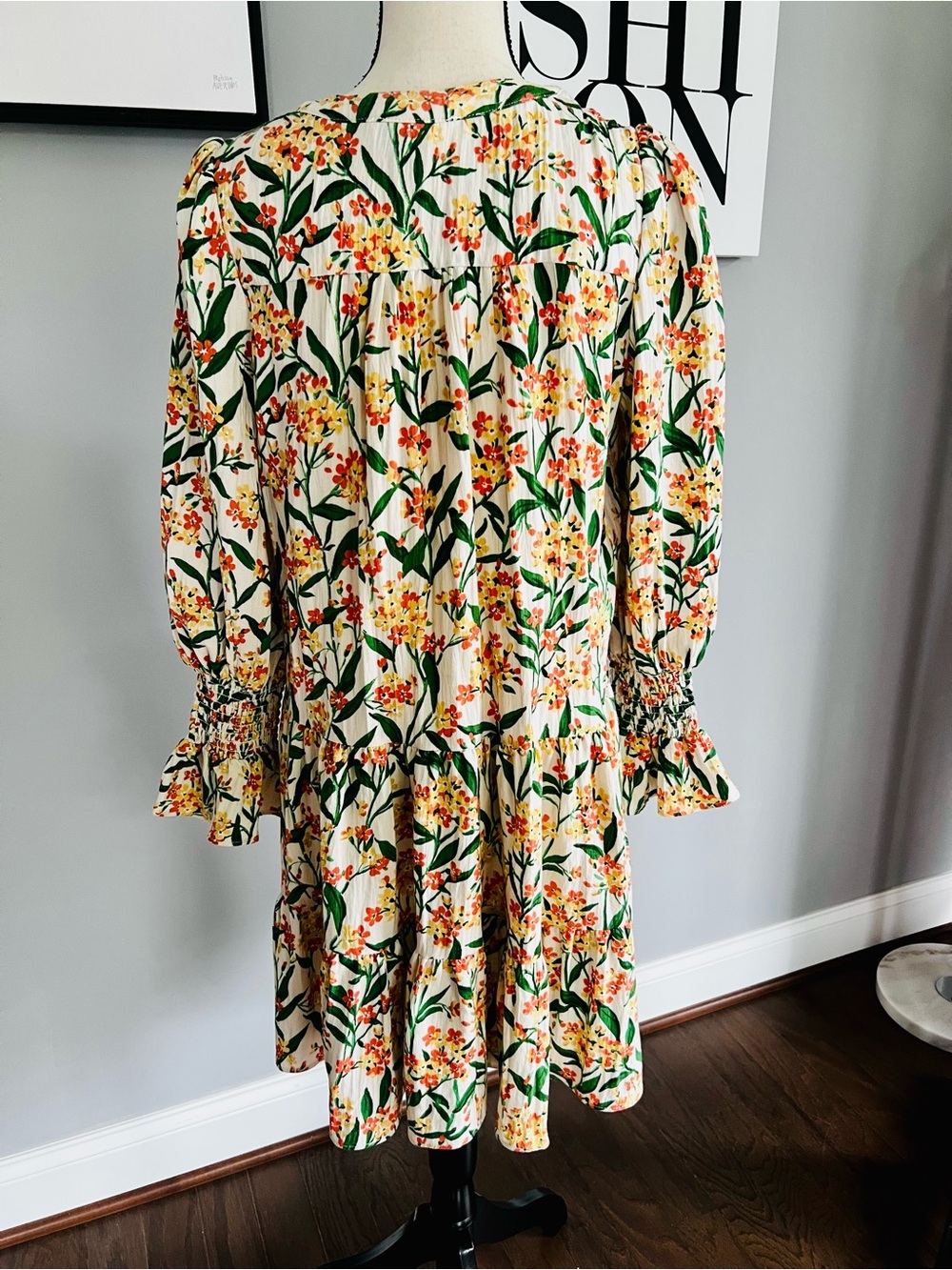 Pomander Place/Tuckernuck Bermuda Blossom Kenzo Mini Dress - Picture 6 of 9